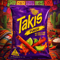 Takis Fuego Tortilla Chips, Hot Chili Pepper & Lime – 3.25 oz Units (Case of 40)