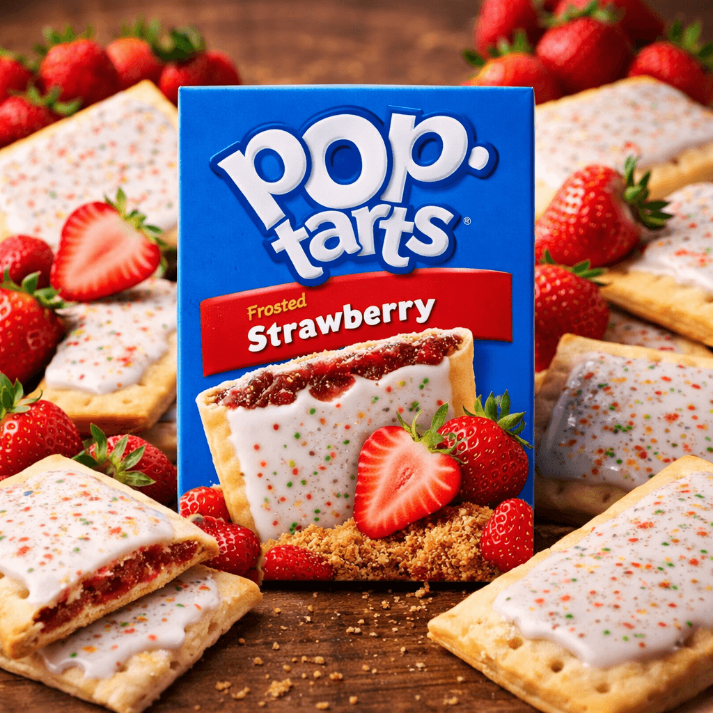 Kellogg’s Pop-Tarts, Frosted Strawberry – 48 count Units (Case of )
