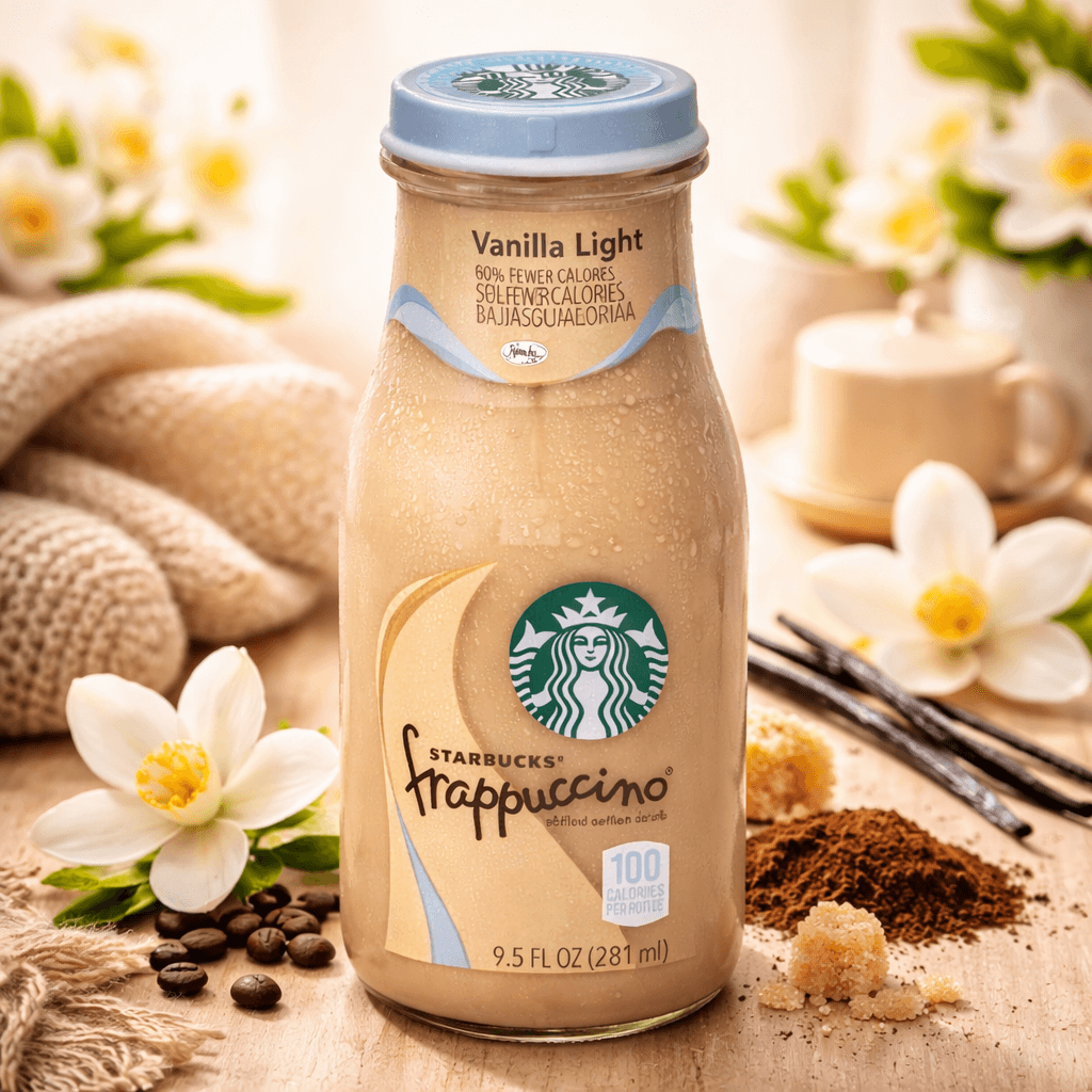 Starbucks Frappuccino Chilled Coffee Drink – 9.5 fl oz Bottles (Case of 15) – Vanilla