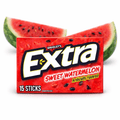 Extra Sugar Free Chewing Gum – 15 Stick Packs (Case of 10) – Sweet Watermelon