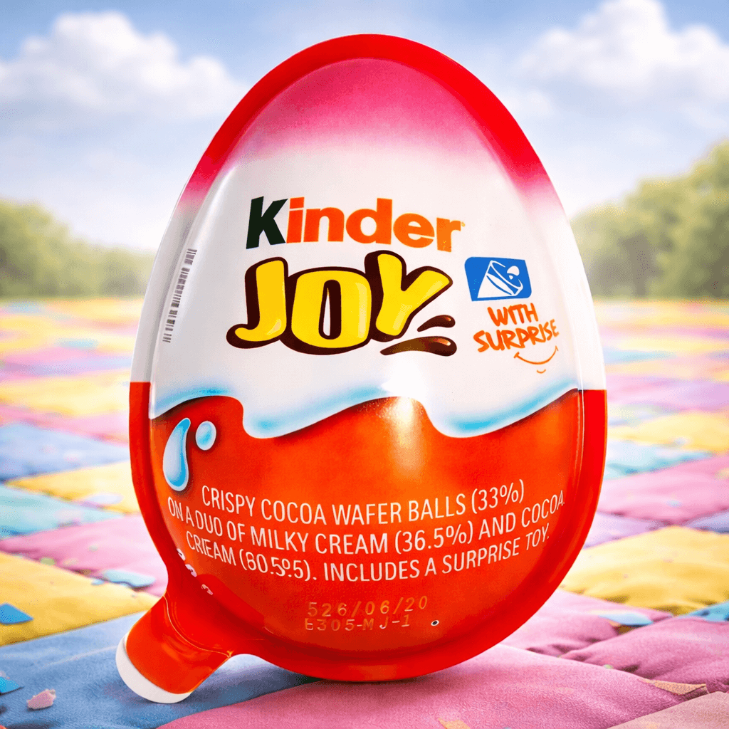 Kinder Joy Egg Treat + Toy – 0.7 oz Units (Case of 20)