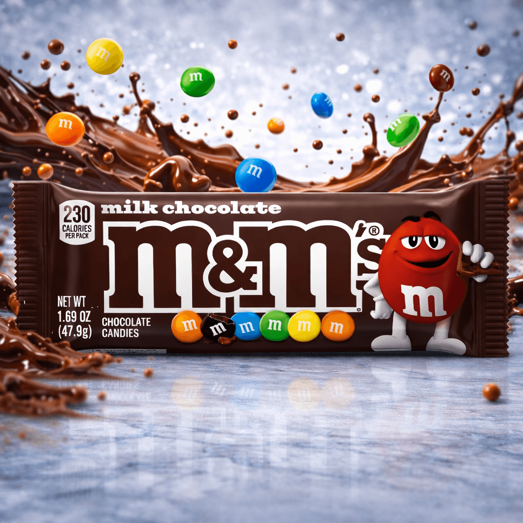M&M’S Full Size Chocolate Candy – Milk Chocolate – 1.69 oz Units (Case of 48)