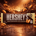 Hershey’s Milk Chocolate – Standard Bars (Case of 36) – Milk Chocolate with Almonds