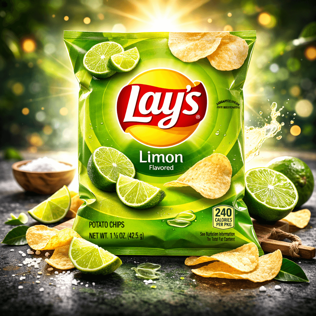 Lay’s Limen Potato Chips – 1.5 oz Units (Case of 64)