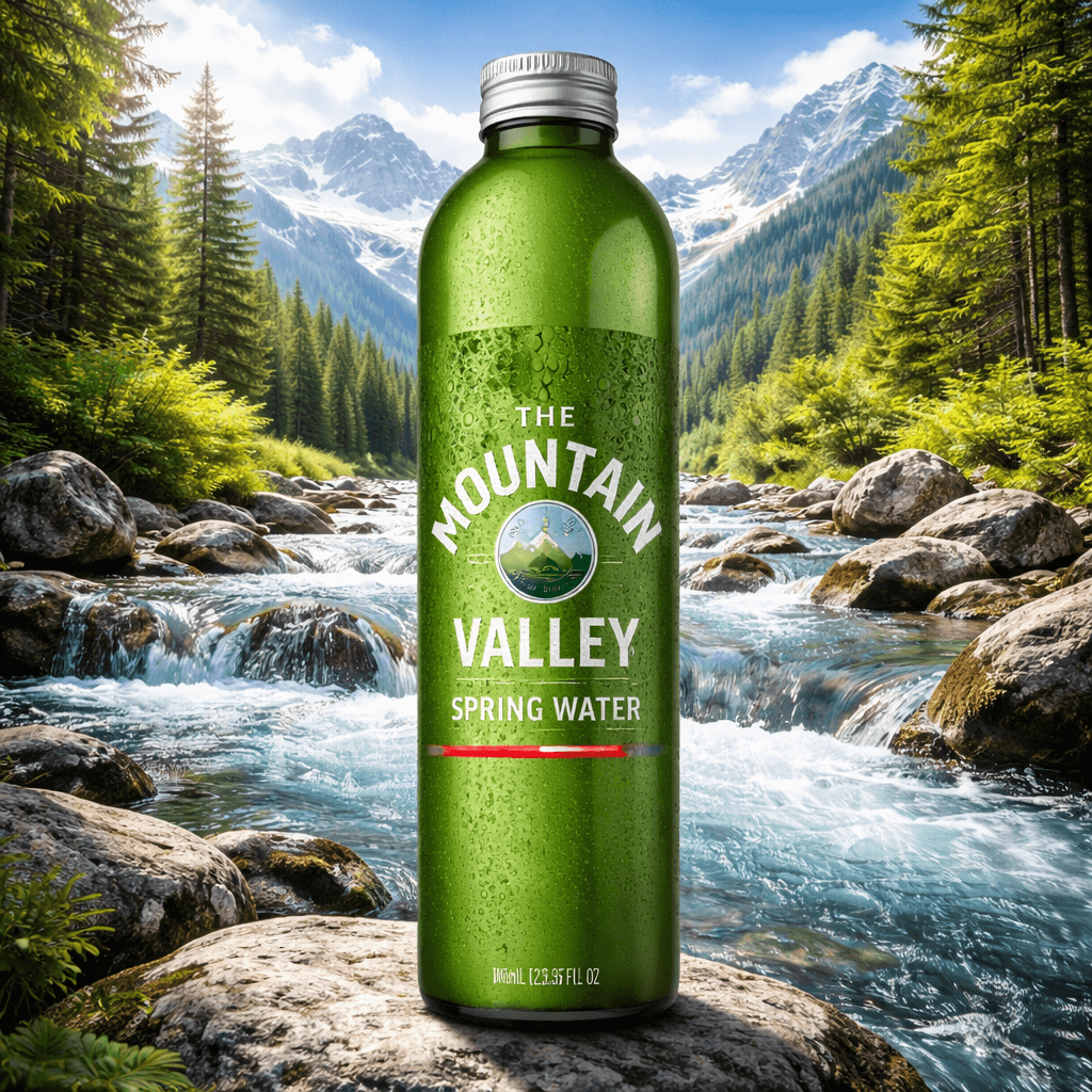 The Mountain Valley Spring Water – 750 mL Bottles (Case of 12)