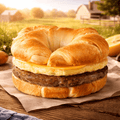 Jimmy Dean Croissant Sandwich, Sausage, Cage Free Egg & Cheese (Case of 12)