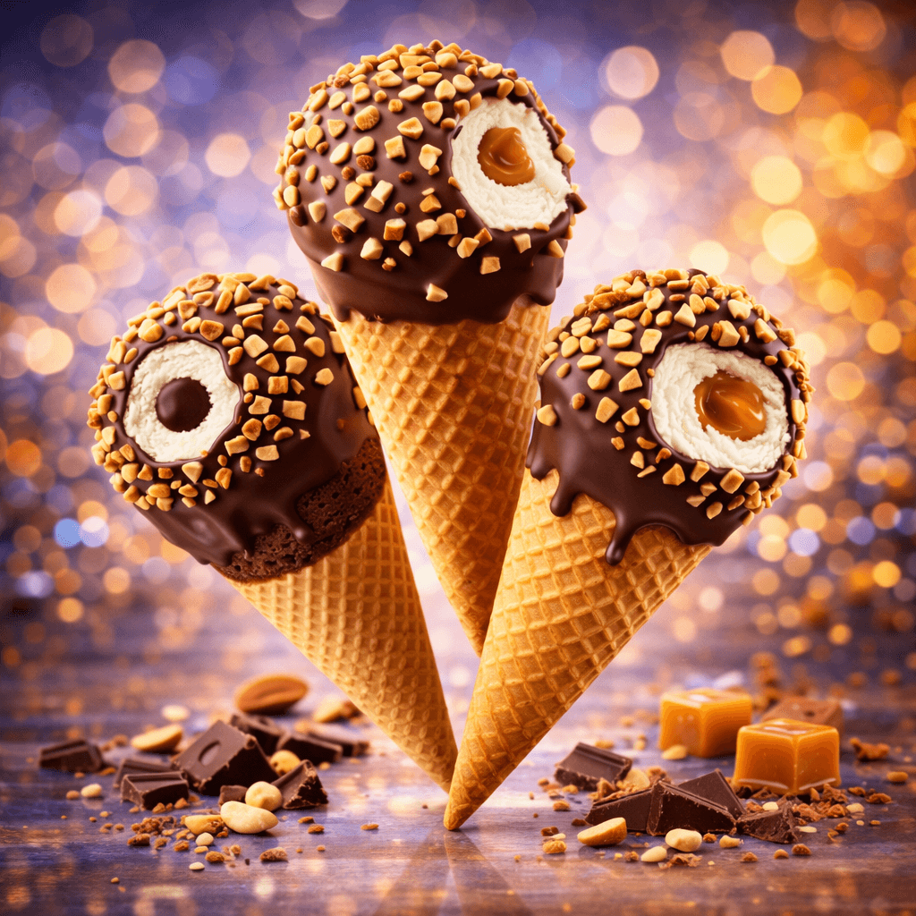 Nestlé Drumstick Ice Cream Sundae Cones – Variety Pack (Case of 16)