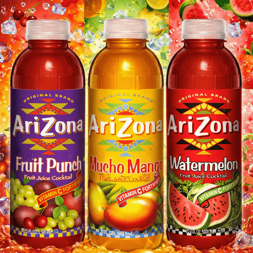 Arizona Fruit Juice Cocktail – Variety Pack (Case of 24)