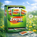 Zyrtec Allergy Antihistamine – 10 mg Tablets (Case of 50)