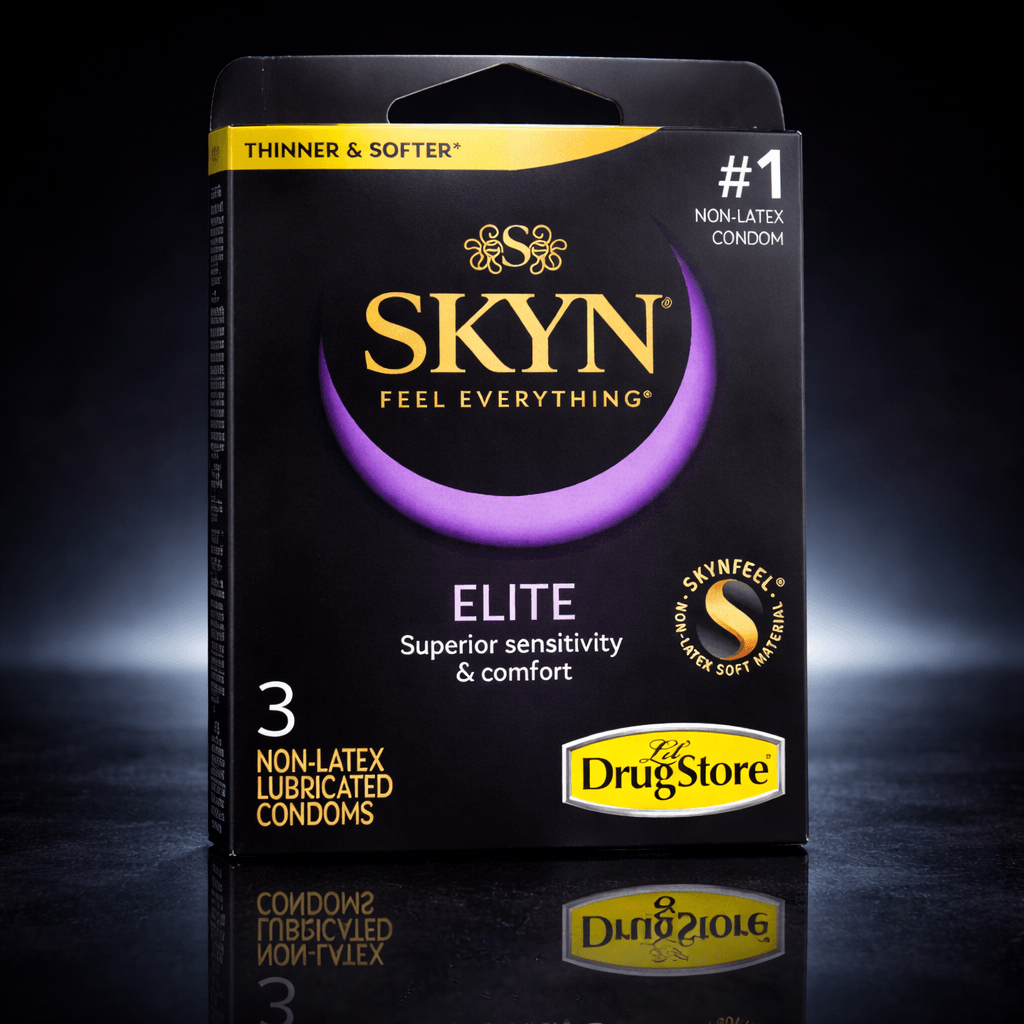 SKYN Elite Condoms – 3 Count Packs (Case of 6)