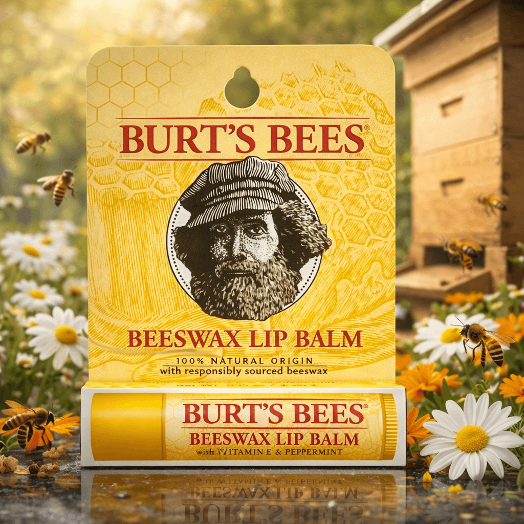 Burt’s Bees Beeswax Lip Balm – 0.15 oz Sticks (Case of 10)