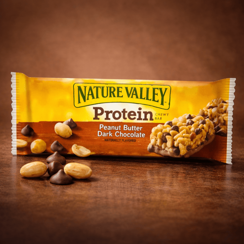 Nature Valley Protein Chewy Bars Peanut Butter Dark Chocolate – 1.42 oz Bars (Case of 30)