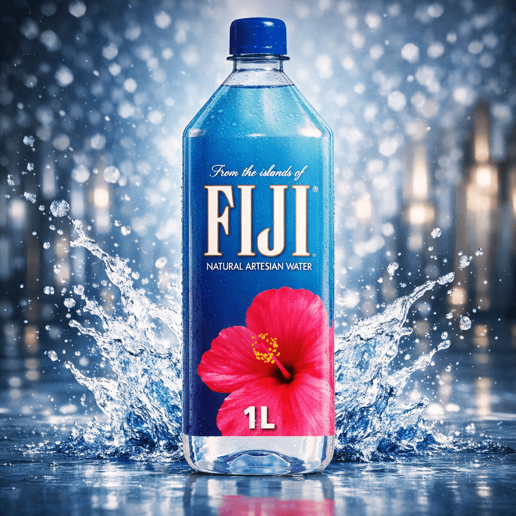 Fiji Natural Artesian Water – 1 Liter Bottles (Case of 12)