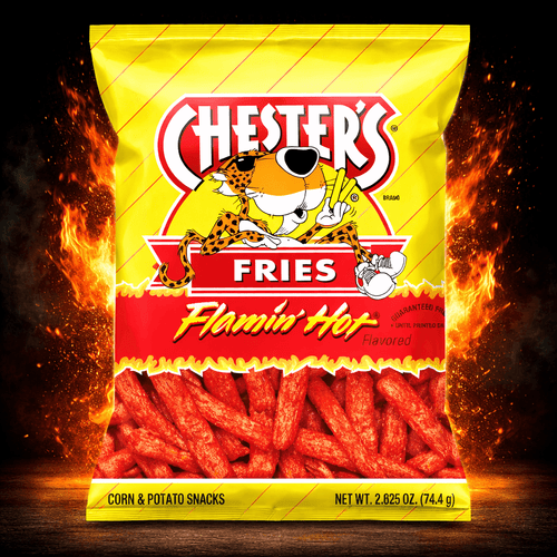 Chesters Hot Fries XVL – 2.3 oz Bags (Case of 28)