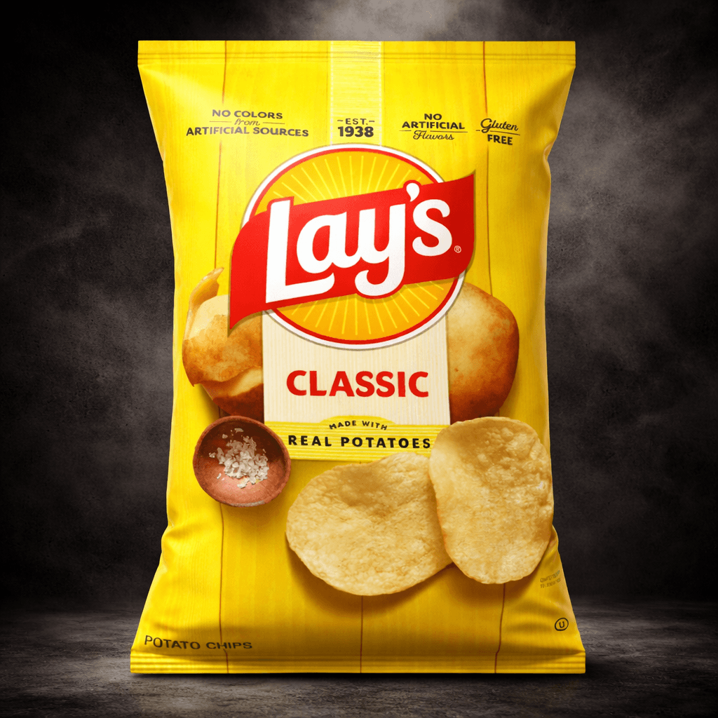 Lay’s Potato Chips – 2 oz Bags (Case of 24) – Classic