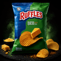 Ruffles Queso Flavor Chips – 2 oz Bags (Case of 24)