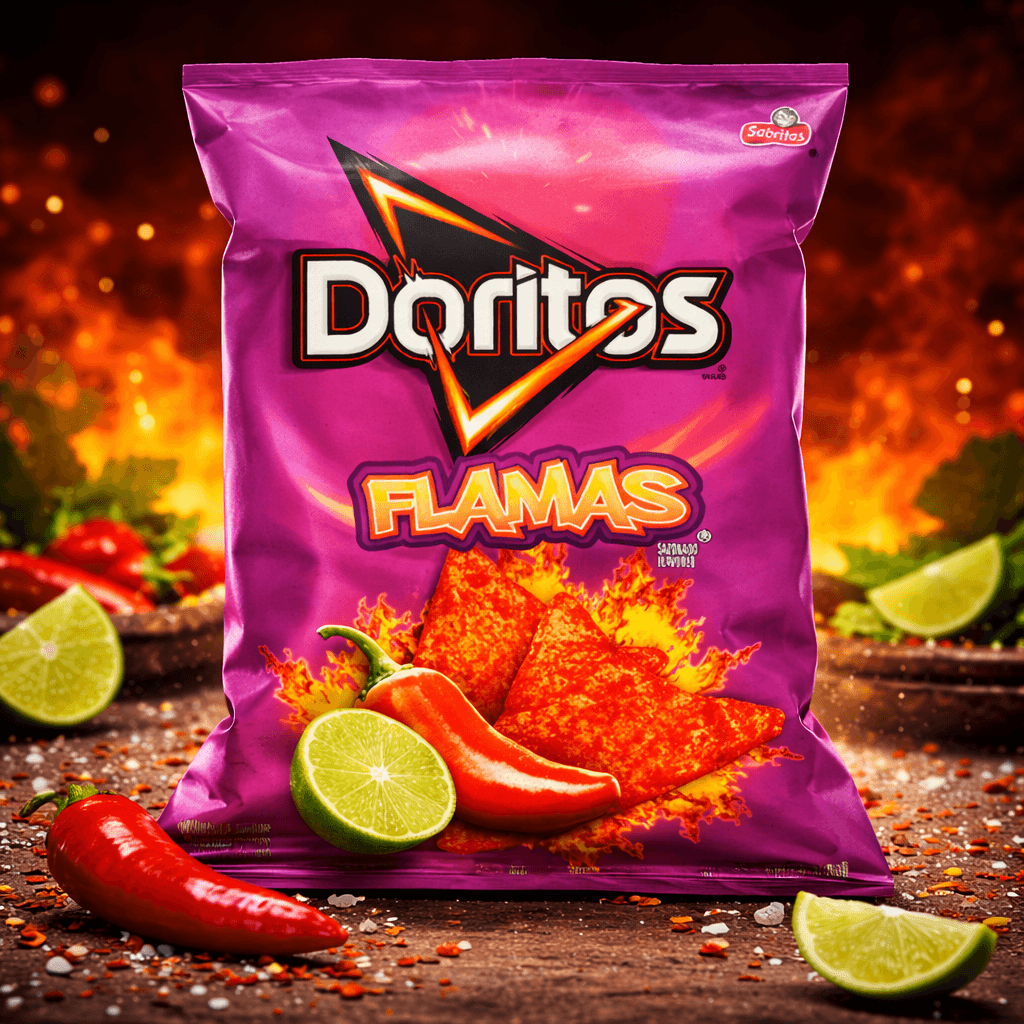 Doritos Tortilla Chips – 2.5 oz Bags (Case of 24) – Flamas