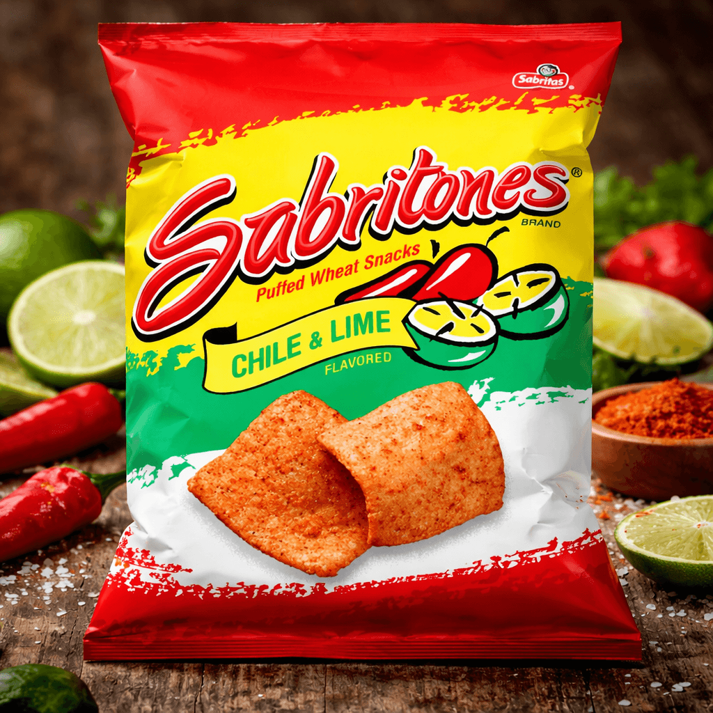 Sabritones Chile & Lime – 2 oz Bags (Case of 15)