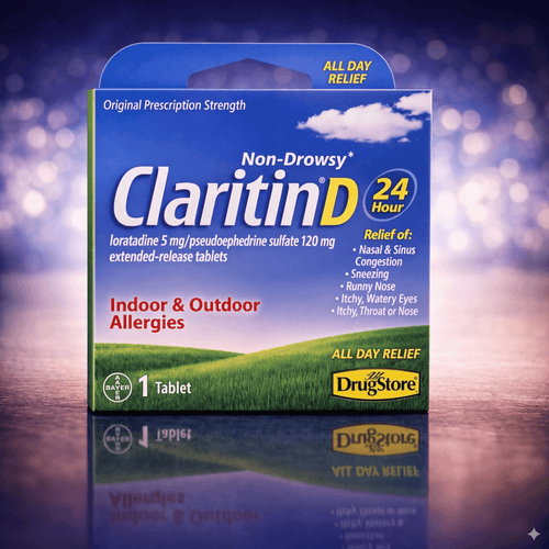Claritin Allergy Tablets – 1 Tablet per Pack (Case of 6)