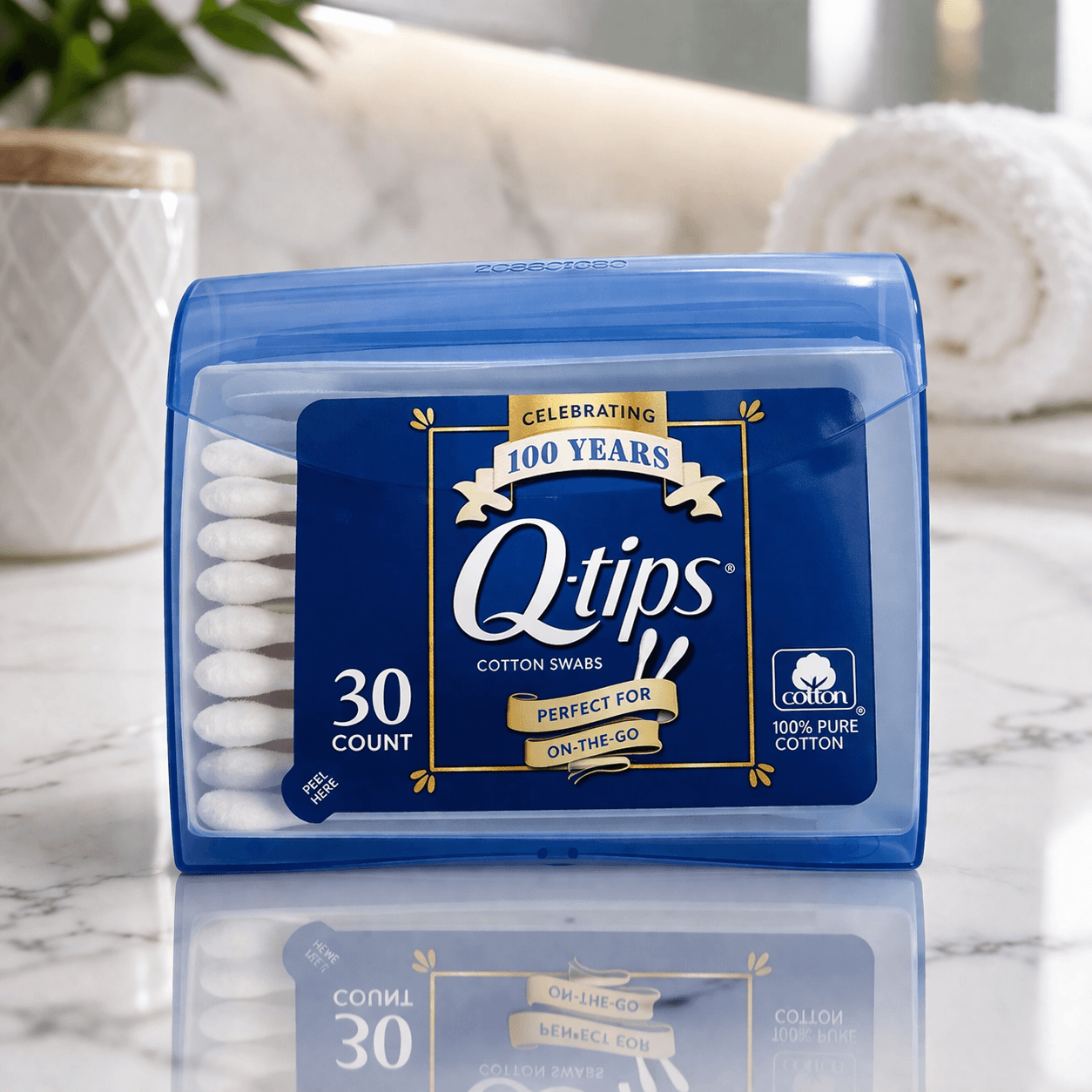 Q-Tips Cotton Swabs – 30 Count Pack