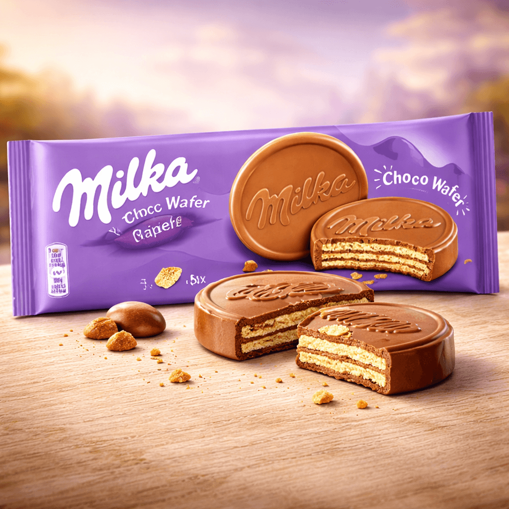 Milka Choco Wafer – 150 g (Case of 14)