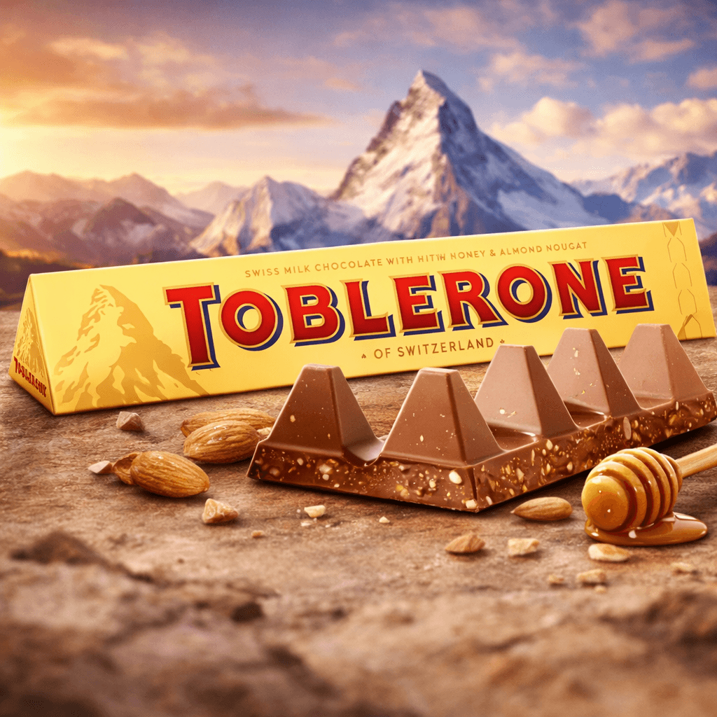 Toblerone Milk Chocolate – 100 g (Case of 20)