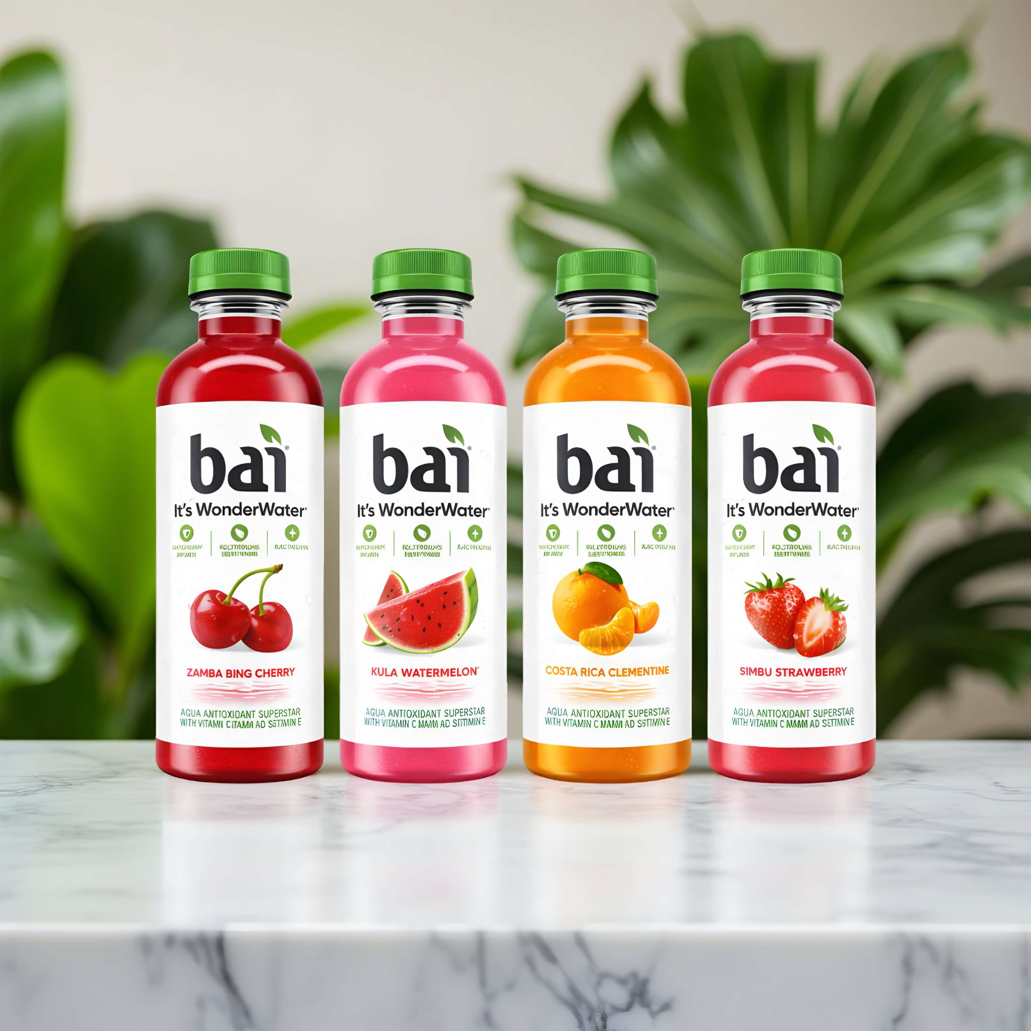 Bai It’s WonderWater – Variety Pack – 18 fl oz Bottles (Case of 15)