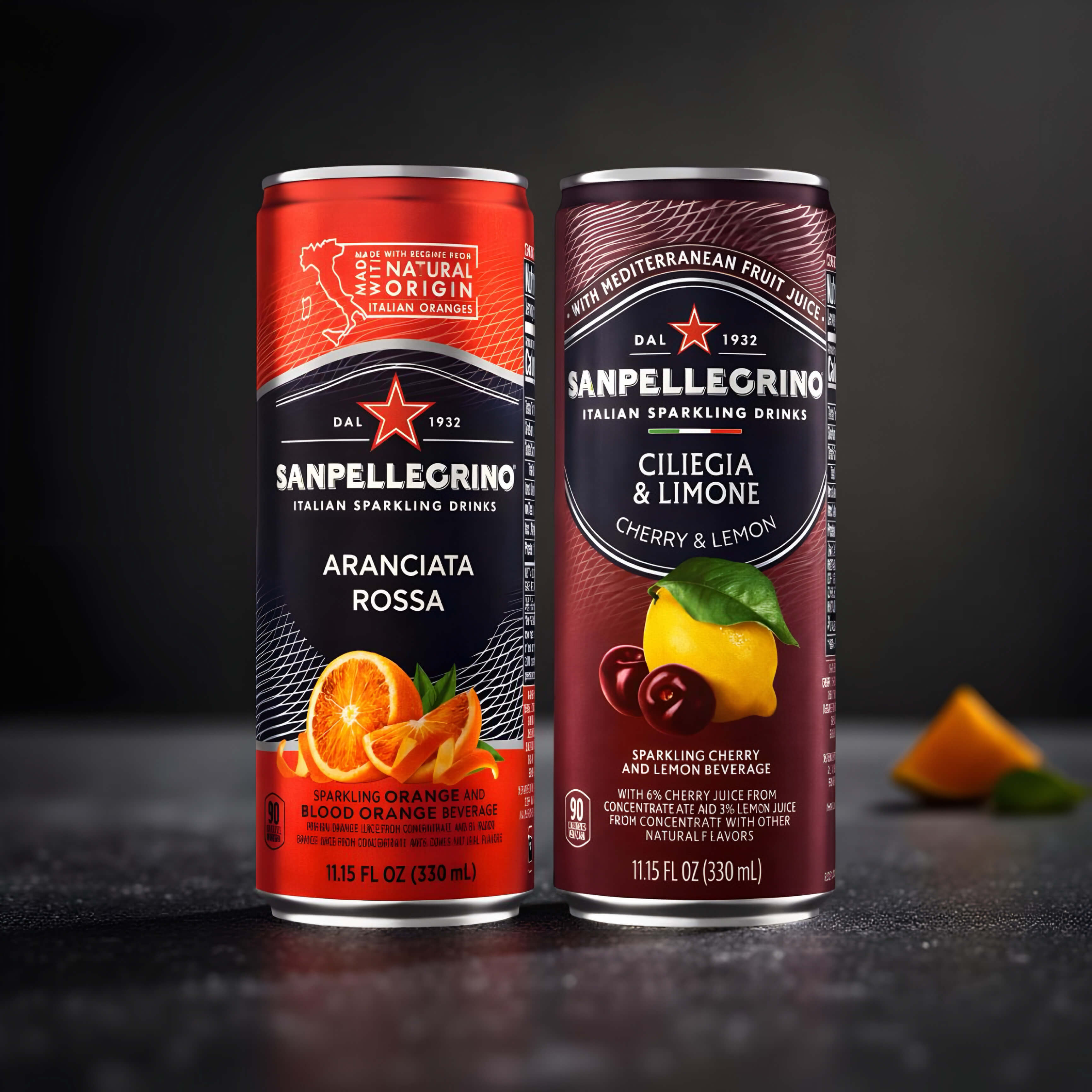 Sanpellegrino Italian Sparkling Drink – Variety Pack – 11.15 fl oz Cans (Case of 24)