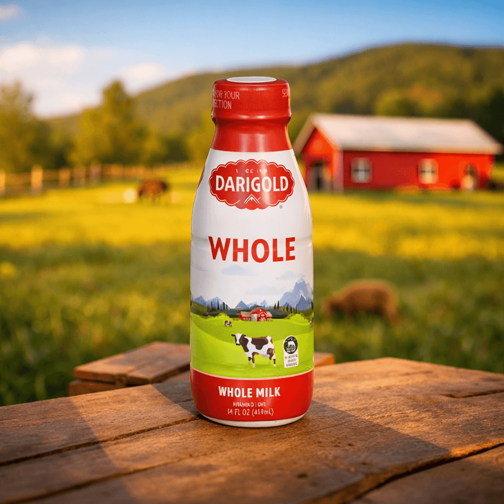 Darigold Milk – 14 fl oz Bottles (Case of 12) – Whole Milk