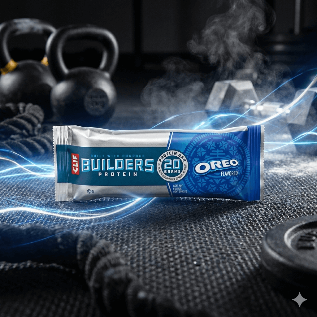 CLIF Builders Protein Bar – Oreo – 2.4 oz Bars (Case of 15)