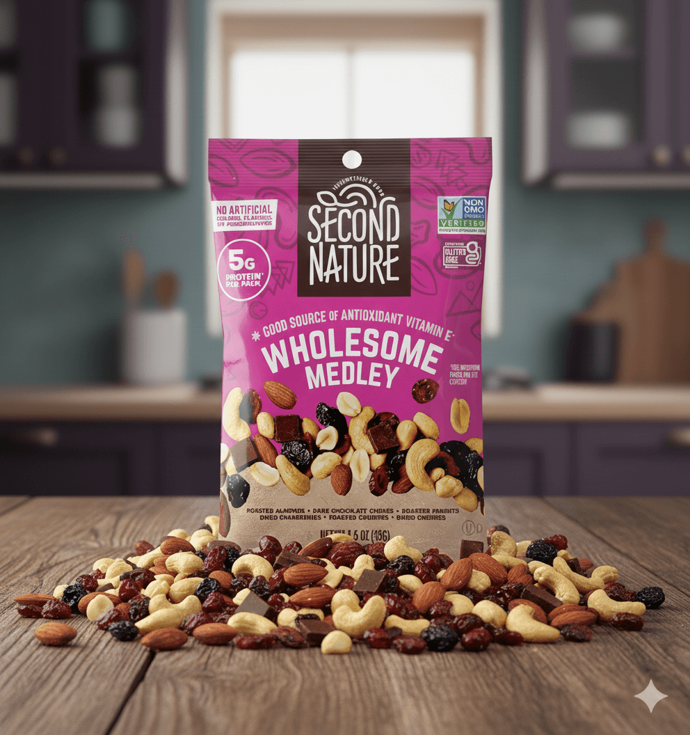 Second Nature Wholesome Medley – 1.5 oz Packs (Case of 16)