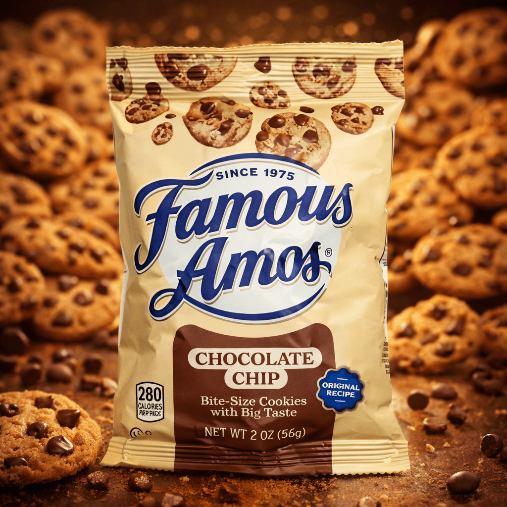 Famous Amos Chocolate Chip Cookies – 2 oz Units (Case of 42)