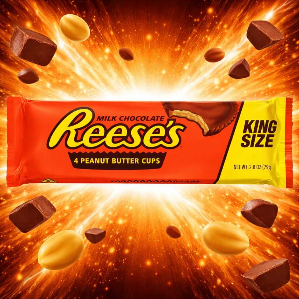 Reese’s Peanut Butter Cups – 2.8 oz each Units (Case of 24)