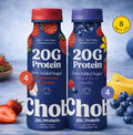 Chobani Complete Low Fat Greek Drink, Variety Pack – 10 fl oz Units (Case of 8)